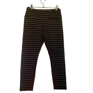 Glydero Small Women's Black/White Stripe Legging